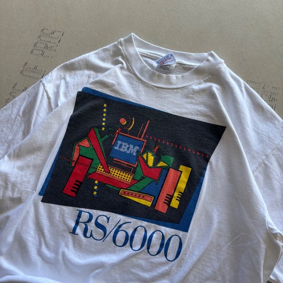 GRAIL Vintage 90s IBM Promo shirt